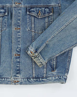 Vintage 2000's Timberland Heavyweight Dark Wash Denim Jacket - L