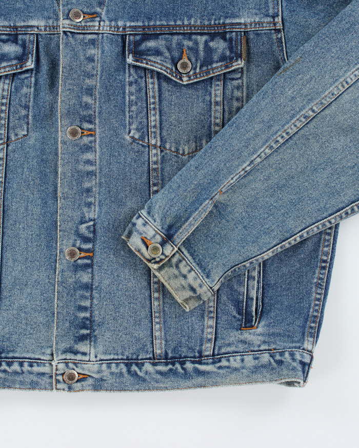 Vintage 2000's Timberland Heavyweight Dark Wash Denim Jacket - L