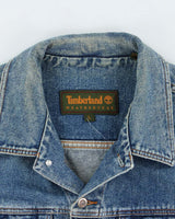 Vintage 2000's Timberland Heavyweight Dark Wash Denim Jacket - L