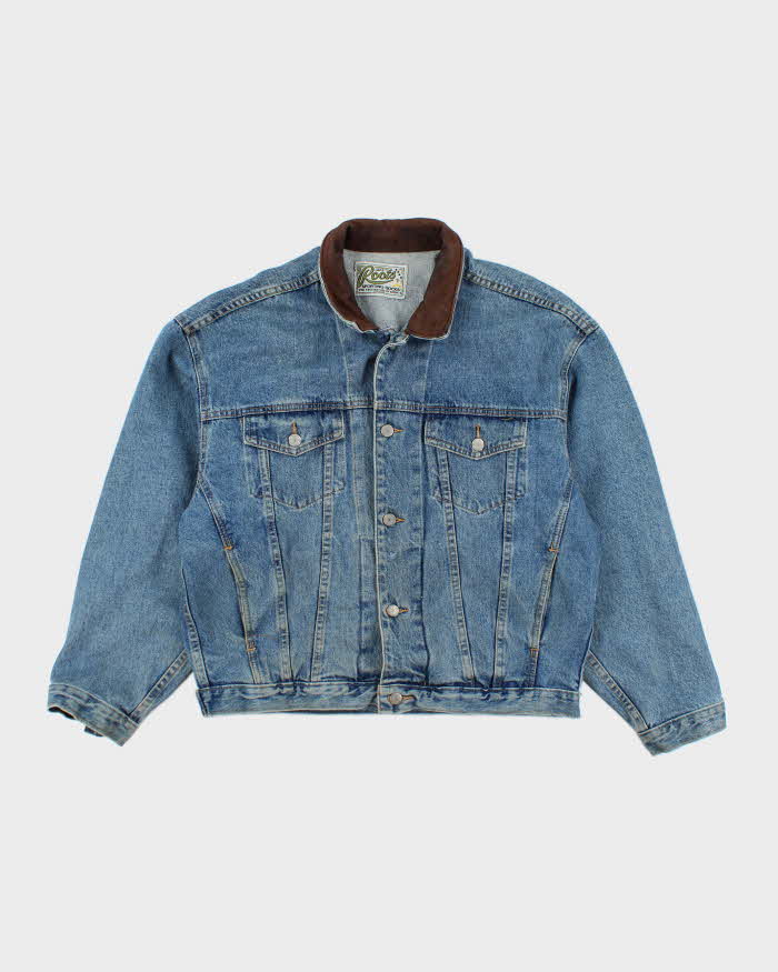 Vintage Roots City Slickers 2 Embroidered Denim Jacket - XL