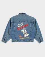 Vintage Roots City Slickers 2 Embroidered Denim Jacket - XL