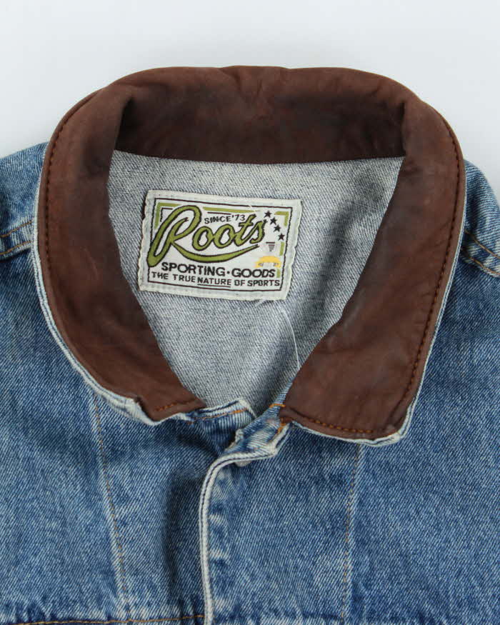 Vintage Roots City Slickers 2 Embroidered Denim Jacket - XL