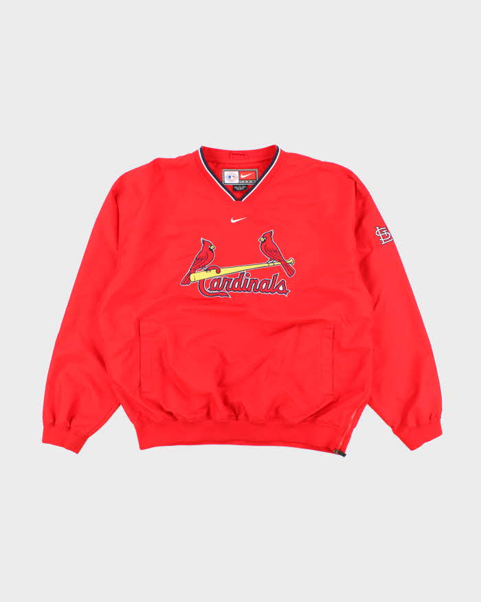 Vintage 90's Nike St Louis Cardinals MLB Pullover Windbreaker Jacket - XL