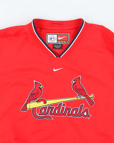 Vintage 90's Nike St Louis Cardinals MLB Pullover Windbreaker Jacket - XL