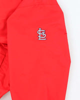 Vintage 90's Nike St Louis Cardinals MLB Pullover Windbreaker Jacket - XL