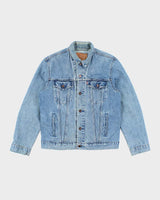 Vintage 80s Levi's Denim Button Up Jacket - M