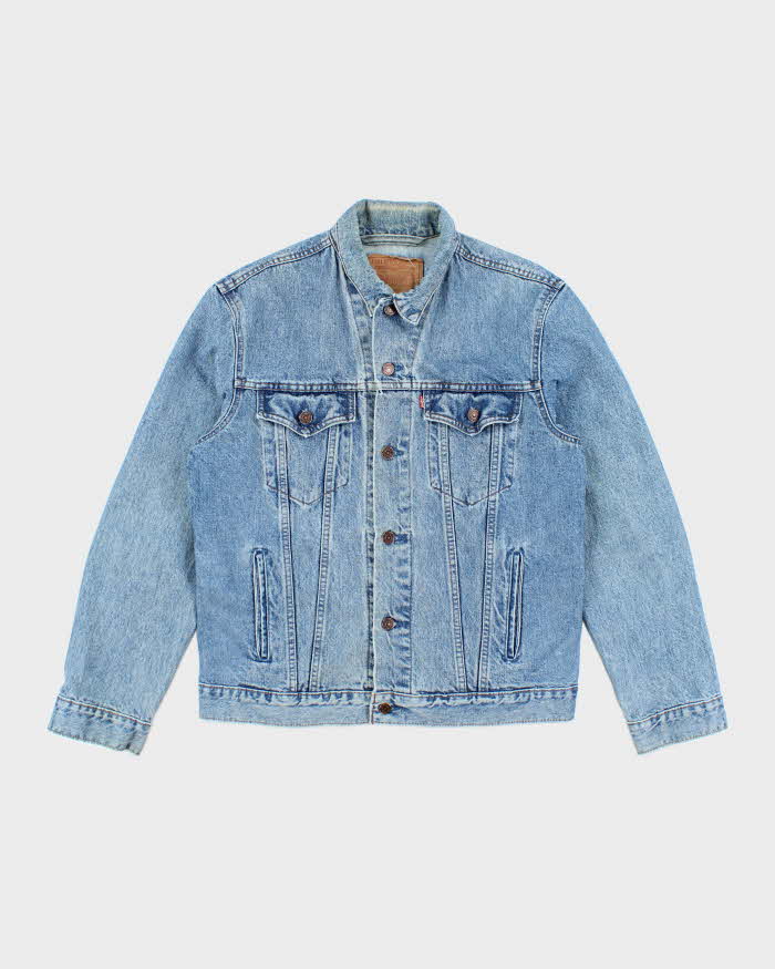 Vintage 80s Levi's Denim Button Up Jacket - M