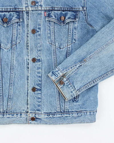 Vintage 80s Levi's Denim Button Up Jacket - M