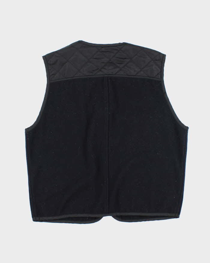 Vintage Y2K Iceberg Two Tone Wool Blend Gilet - L