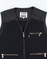 Vintage Y2K Iceberg Two Tone Wool Blend Gilet - L