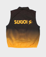 Vintage 90's Sugoi Lightweight Graphic Print Cycling Gilet - M