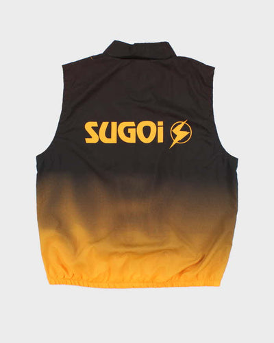 Vintage 90's Sugoi Lightweight Graphic Print Cycling Gilet - M