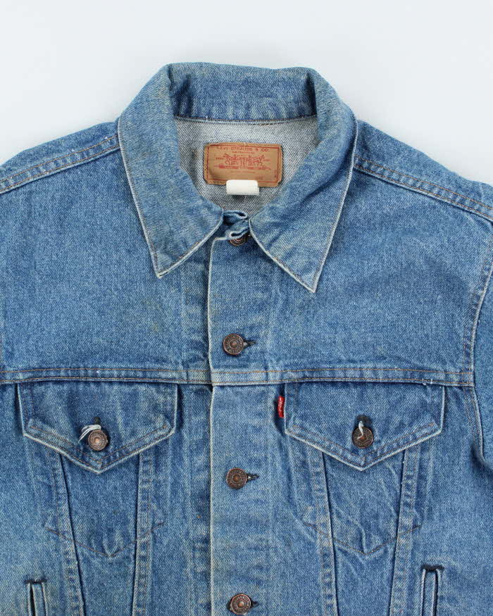 Vintage 90's Levi's Dark Wash Denim Jacket - M