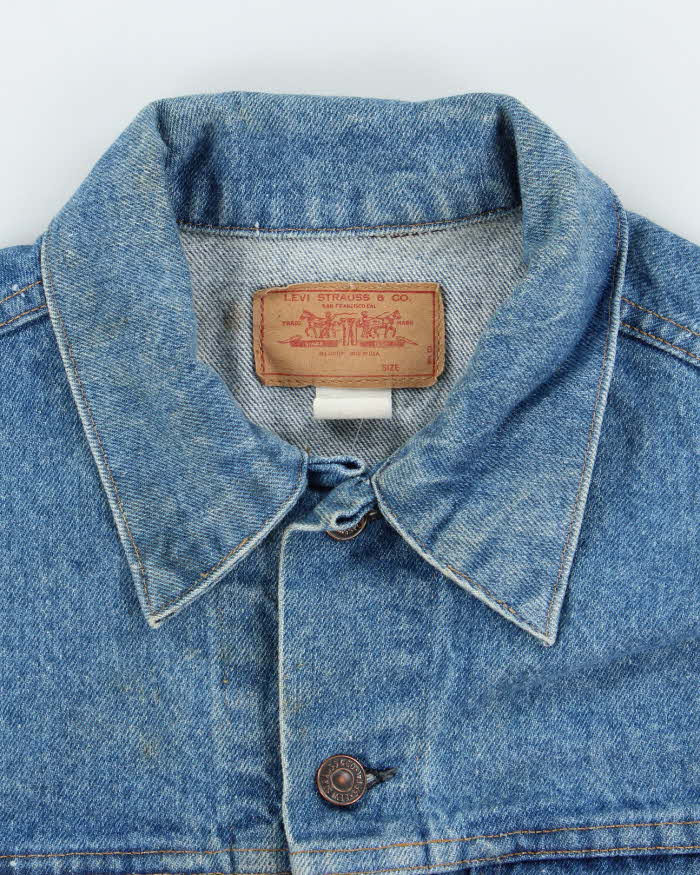 Vintage 90's Levi's Dark Wash Denim Jacket - M