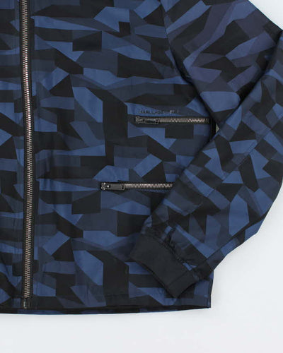 Vintage Karl Lagerfeld Lightweight Patterned Bomber Jacket - L