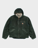 Vintage 90's Carhartt Heavyweight Lined Faded Active Jacket - L
