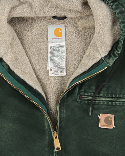 Vintage 90's Carhartt Heavyweight Lined Faded Active Jacket - L