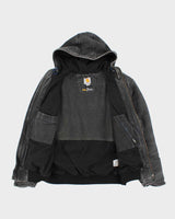 Vintage 2000's Carhartt Heavyweight Hooded Active Jacket - L