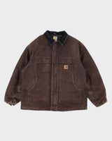 Vintage 90's Carhartt Heavyweight Double Panelled Workwear Jacket - XXL