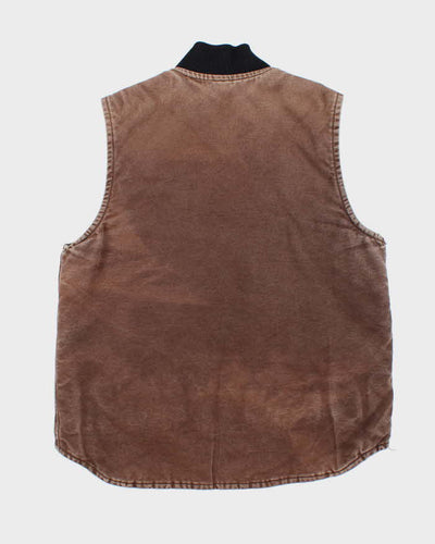 Vintage Carhartt Faded Workwear Gilet - M