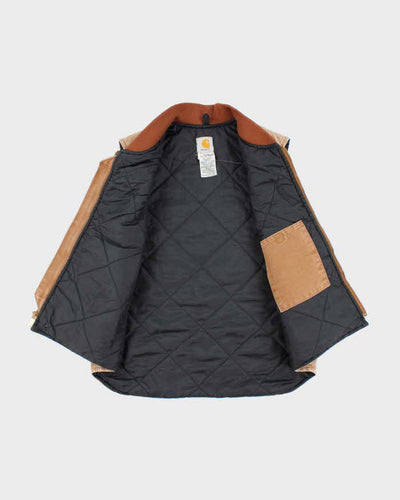 Vintage Carhartt Faded Insulated Workwear Gilet - L