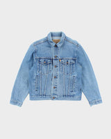 Vintage 80's Levi's Orange Tab Light Wash Denim Jacket - M