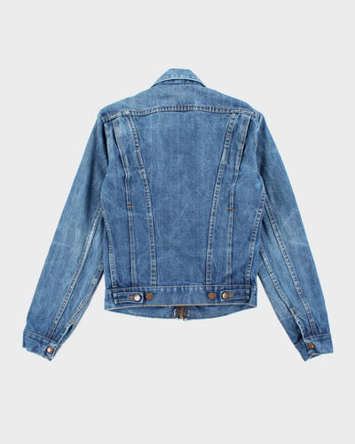 Vintage 80's Lee Medium Wash Denim Trucker Jacket - S