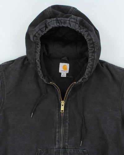 Vintage Carhartt Heavyweight Insulated Hooded Active Jacket - M