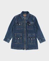 Vintage 00s Levi's Zip-up Denim Jacket - M