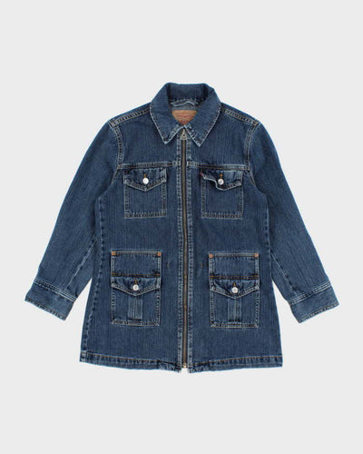 Vintage 00s Levi's Zip-up Denim Jacket - M