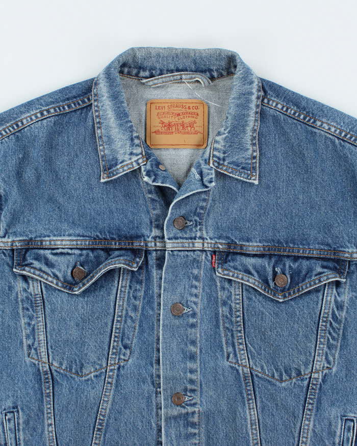 Levi’s Vintage Denim Jackets Vintage 90s Levi's Oversized Denim Jacket - L – Rokit