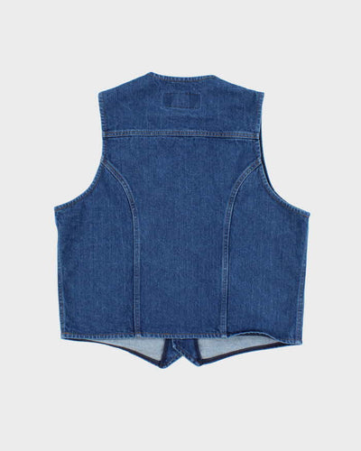 Vintage Wrangler Denim Waistcoat - L
