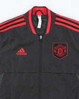 Adidas Manchester United FC Three Stripe Windbreaker Track Jacket - L