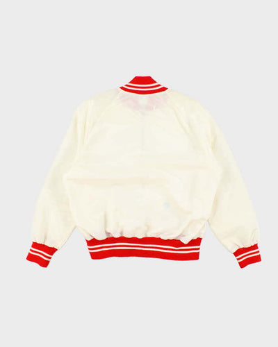 Vintage Diamond Jubilee Embroider Lightweight Varsity Jacket - M