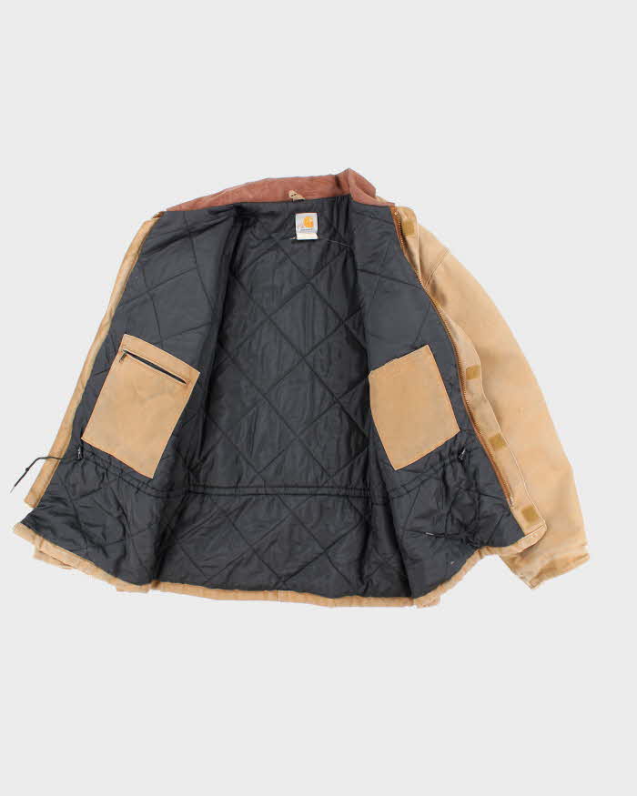 Vintage 90's Carhartt Heavyweight Lined Double Panelled Workwear Jacket - XXL
