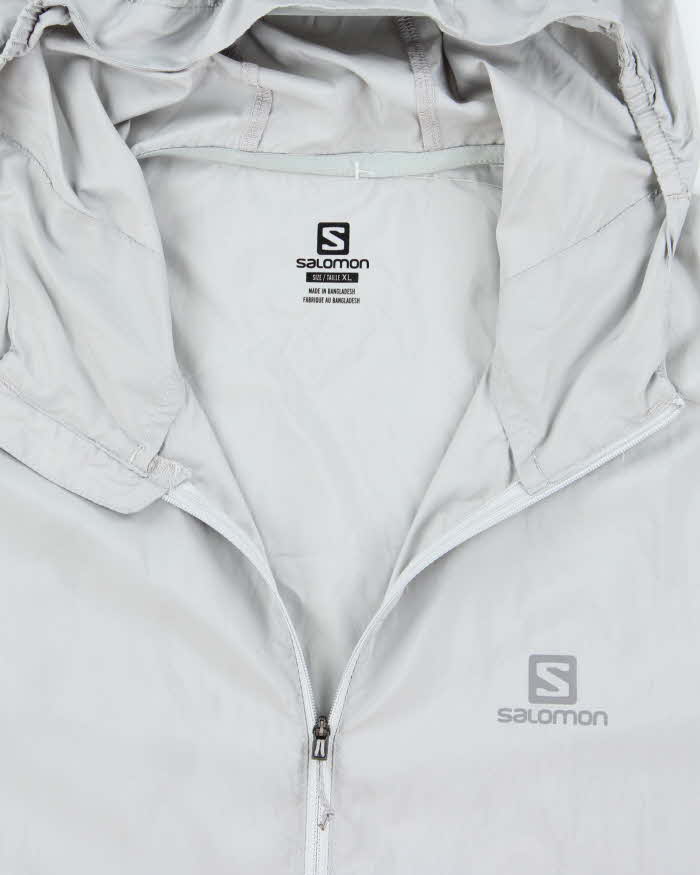 Vintage Salomon Ultra Lightweight Hooded Anorak Jacket - XL