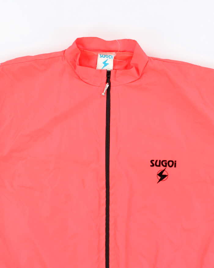 Vintage 80's Sugoi Lightweight Small Logo Windbreaker Jacket - S