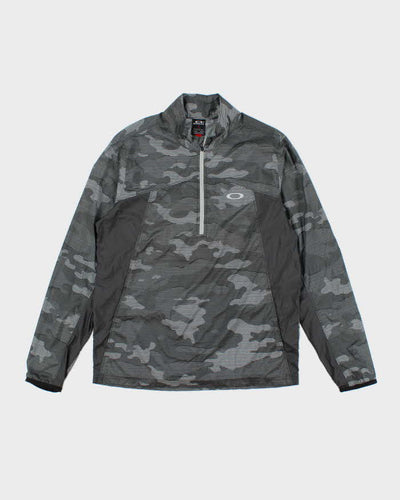 Vintage 2000's Oakley Patterned Windbreaker Jacket - M