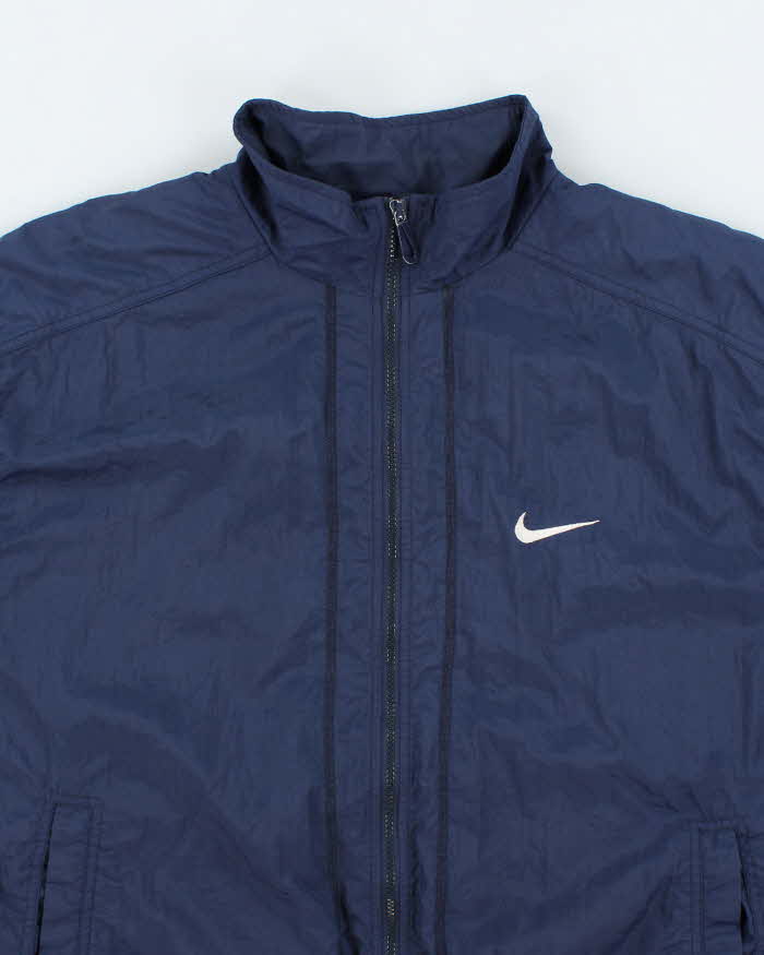 Vintage 90's Nike Oversized Small Swoosh Windbreaker Jacket - XL