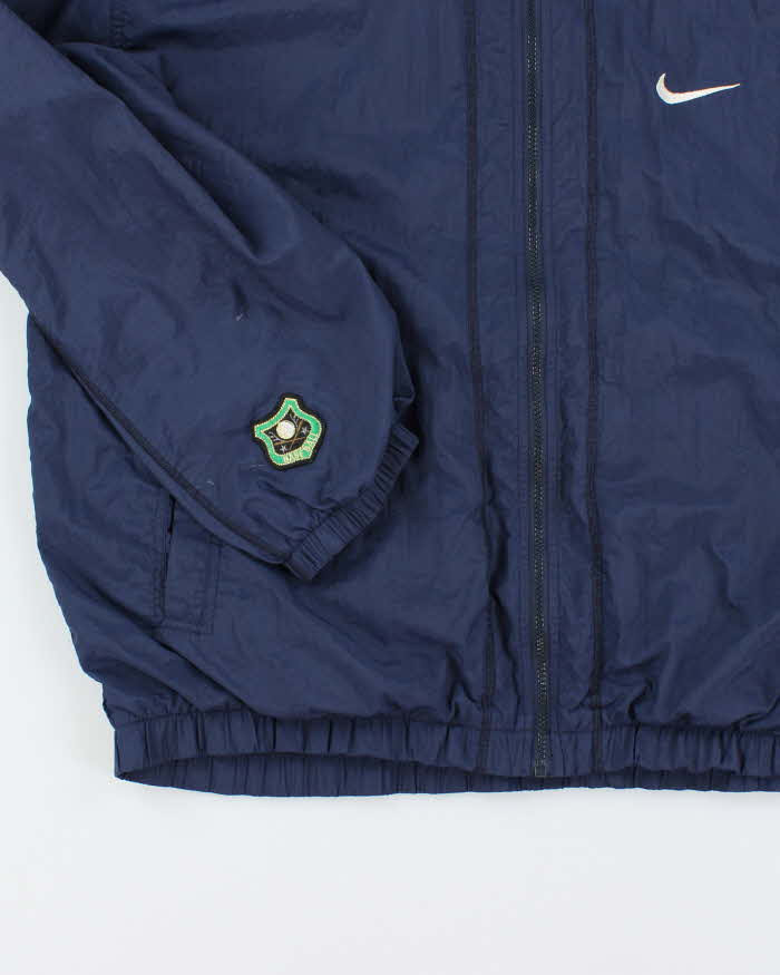 Vintage 90's Nike Oversized Small Swoosh Windbreaker Jacket - XL