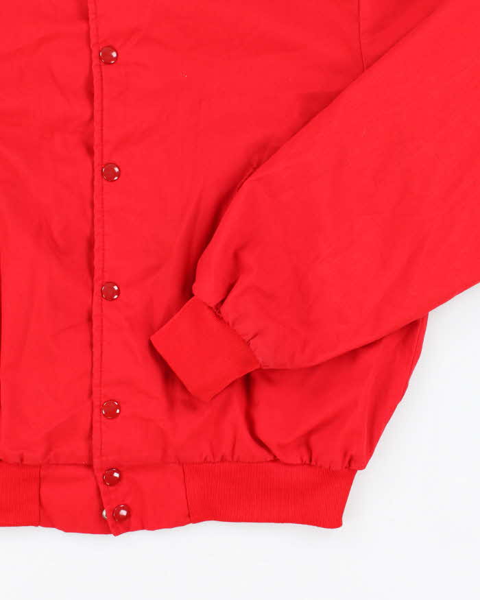 Vintage 90's Market Place Food & Drug Bomber Jacket - L