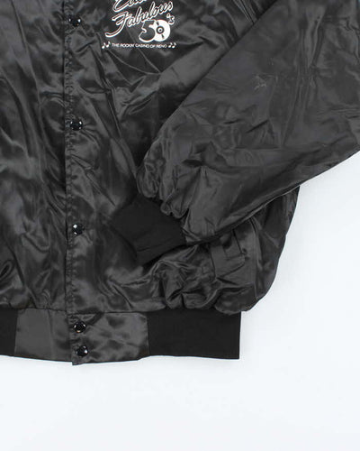Vintage 80's Eddie Fabulous Rockin' Party Bomber Jacket - L