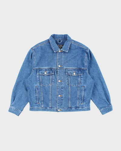 Vintage 2000's Eddie Bauer Heavyweight Dark Wash Denim Jacket - L