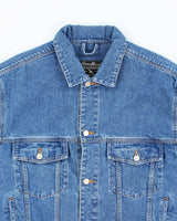 Vintage 2000's Eddie Bauer Heavyweight Dark Wash Denim Jacket - L
