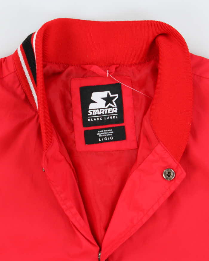 Vintage 2000's Starter Black Label Bomber Style Jacket - L