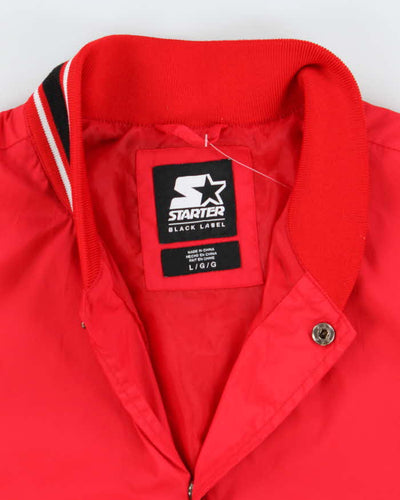 Vintage 2000's Starter Black Label Bomber Style Jacket - L