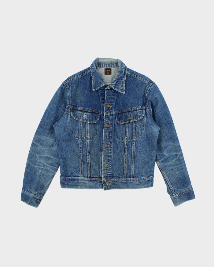 Vintage 1980s Lee Metal Button Denim Jacket - M