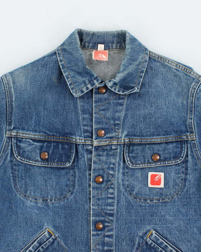 Vintage 1970s GWG Copper Button Denim Jacket - M