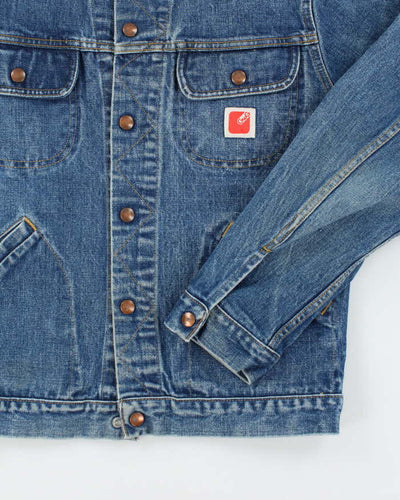 Vintage 1970s GWG Copper Button Denim Jacket - M