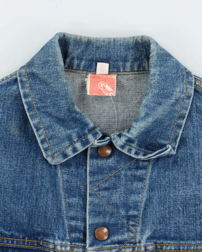 Vintage 1970s GWG Copper Button Denim Jacket - M